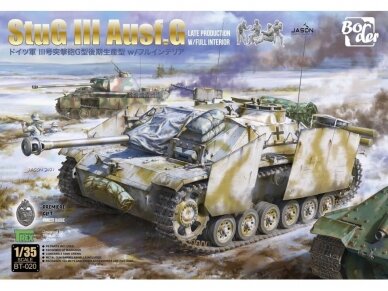 Border Model - StuG III Ausf. G Late Production with Interior, 1/35, BT-020
