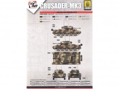 Border Model -Crusader Mk.III British Cruiser Tank Mk. VI, 1/35, BT-012 14