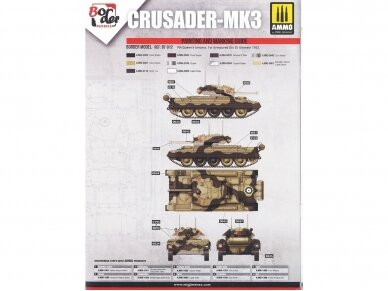 Border Model -Crusader Mk.III British Cruiser Tank Mk. VI, 1/35, BT-012 15