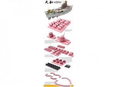Border Model - Imperial Japanese Navy Battleship Yamato April 7 1945, 1/350, BS-004 5