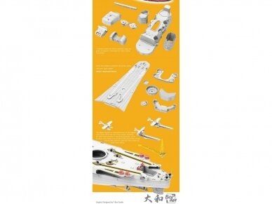 Border Model - Imperial Japanese Navy Battleship Yamato April 7 1945, 1/350, BS-004 6