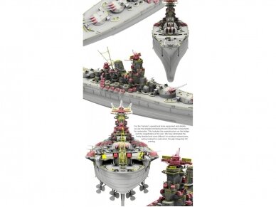 Border Model - Imperial Japanese Navy Battleship Yamato April 7 1945, 1/350, BS-004 1 Border Model - Imperial Japanese Navy Battleship Yamato April 7 1945, 1/350, BS-004 1