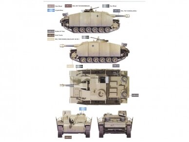 Border Model - Sturmgeschütz III StuH 42 Ausf. G Late Production w/full interior, 1/35, BT-036 16 Border Model - Sturmgeschütz III StuH 42 Ausf. G Late Production w/full interior, 1/35, BT-036 16