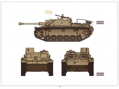 Border Model - StuG III Ausf. G Early Production w/Full Interior, 1/35, BT-052 12 Border Model - StuG III Ausf. G Early Production w/Full Interior, 1/35, BT-052 12