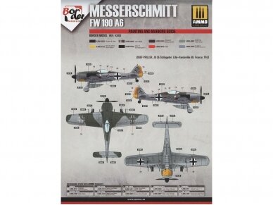 Border Model - Focke-Wulf Fw 190A-6 w/Wgr. 21 & Full engine and weapons interior, 1/35, BF-003 25 Border Model - Focke-Wulf Fw 190A-6 w/Wgr. 21 & Full engine and weapons interior, 1/35, BF-003 25