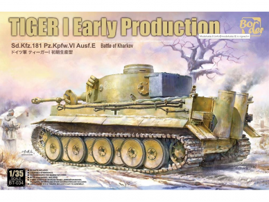 Border Model - Tiger I Early Production Battle Of Kharkov, 1/35, BT-034