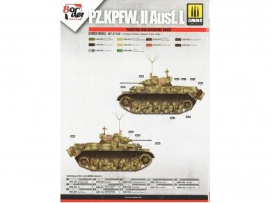 Border Model - Pz.Kpfw.II Ausf.L Luchs, 1/35, BT-018 11 Border Model - Pz.Kpfw.II Ausf.L Luchs, 1/35, BT-018 11