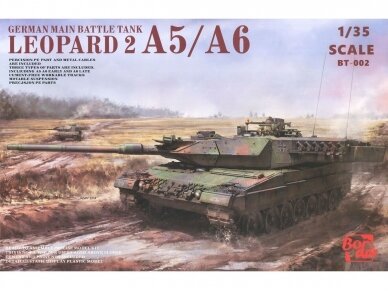 Border Model - German Main Battle Tank Leopard 2 A5/A6, 1/35, BT-002 Border Model - German Main Battle Tank Leopard 2 A5/A6, 1/35, BT-002