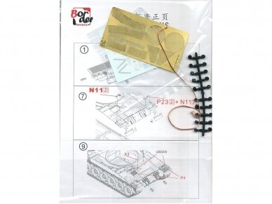 Border Model - German Main Battle Tank Leopard 2 A5/A6, 1/35, BT-002 9 Border Model - German Main Battle Tank Leopard 2 A5/A6, 1/35, BT-002 9