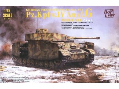 Border Model - Pz.Kpfw.IV Ausf.G Mid/Late, 1/35, BT-001