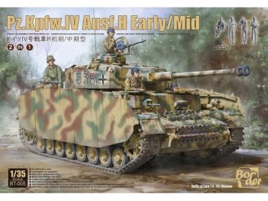 Border Model - Pz.Kpfw.IV Ausf.H Early/Mid 2 in 1, 1/35, BT-005