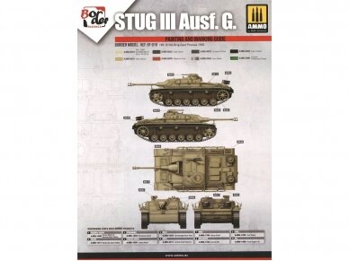 Border Model - StuG III Ausf. G Late Production with Interior, 1/35, BT-020 25