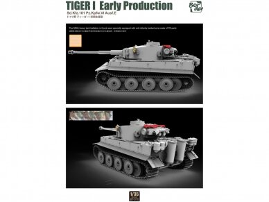 Border Model - TIGER I Early Production Sd.Kfz.181 Pz.Kpfw.VI Ausf.E, 1/35, BT-010 1