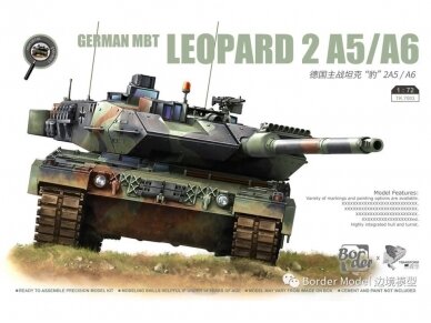 Border Model - German MBT Leopard 2A5/A6, 1/72, TK-7201