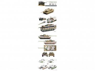 Border Model - German MBT Leopard 2A5/A6, 1/72, TK-7201 1