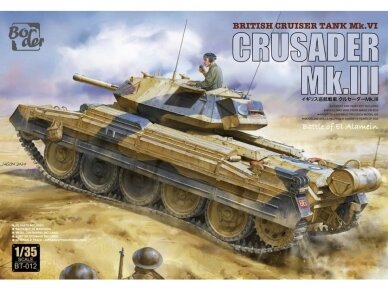 Border Model -Crusader Mk.III British Cruiser Tank Mk. VI, 1/35, BT-012