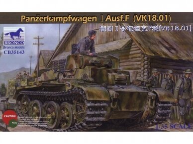 Bronco - Panzerkampfwagen I Ausf.F, 1/35, 35143