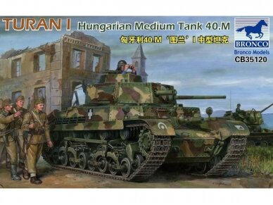 Bronco - Turan I Hungarian Medium Tank 4, 1/35, 35120