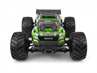 BLACKZON - Radijo bangomis valdomas Spryte ST 4WD Electric Stadium Truck - Green, 1/20, 540305 3
