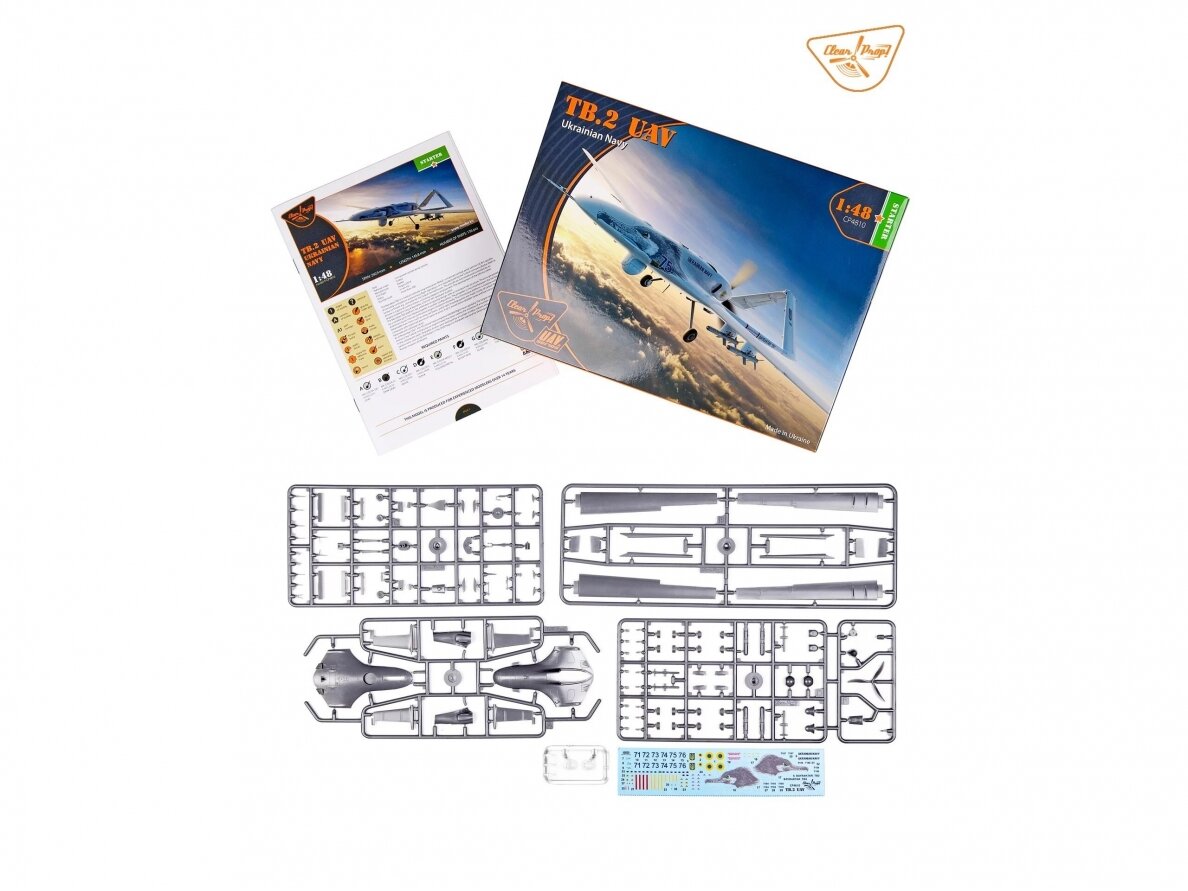 Clear Prop! - Bayraktar TB.2 UAV Ukrainian Navy, 1/48, CP4810 1
