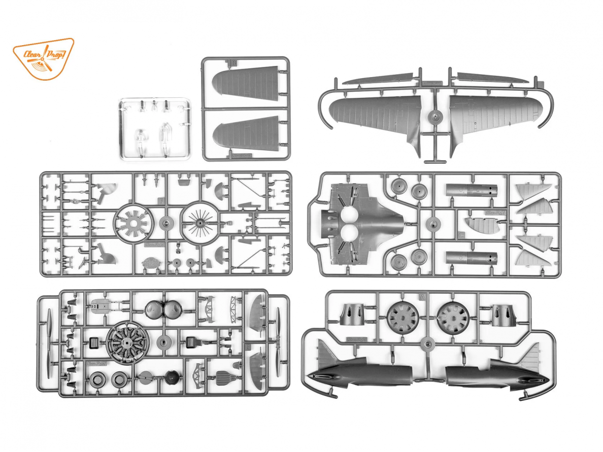 Clear Prop! - Polikarpov I-16 Type 5 Early Type, 1/48, CP4814 2 Clear Prop! - Polikarpov I-16 Type 5 Early Type, 1/48, CP4814 2