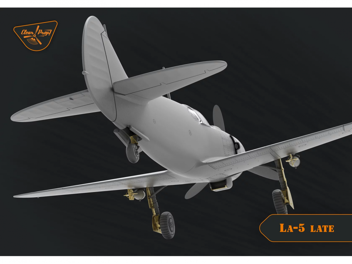 Clear Prop! - Lavochkin La-5 Late Version Advanced, 1/72, CP72015 3 Clear Prop! - Lavochkin La-5 Late Version Advanced, 1/72, CP72015 3