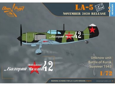 Clear Prop! - Lavochkin La-5 Late Version Advanced, 1/72, CP72015 16 Clear Prop! - Lavochkin La-5 Late Version Advanced, 1/72, CP72015 16