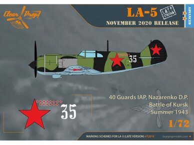 Clear Prop! - Lavochkin La-5 Late Version Advanced, 1/72, CP72015 18 Clear Prop! - Lavochkin La-5 Late Version Advanced, 1/72, CP72015 18