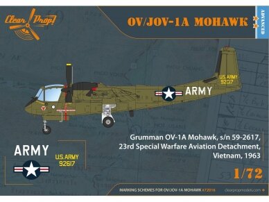 Clear Prop! - Grumman OV-1A/JOV-1A Mohawk, 1/72, CP72016 10