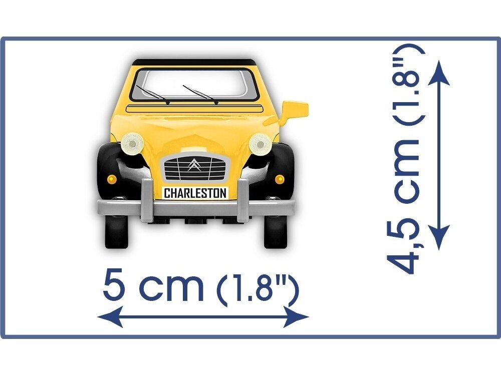 COBI - Конструктор Citroen 2CV Charleston 1980, 1/35, 24512 3