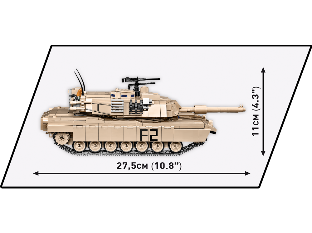COBI - Konstruktorius M1A2 Abrams, 1/35, 2622 8 COBI - Konstruktorius M1A2 Abrams, 1/35, 2622 8