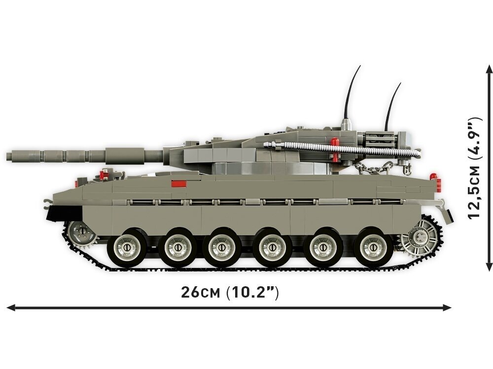COBI - Конструктор Merkava Mk. 1/2, 1/35, 2621 7 COBI - Конструктор Merkava Mk. 1/2, 1/35, 2621 7