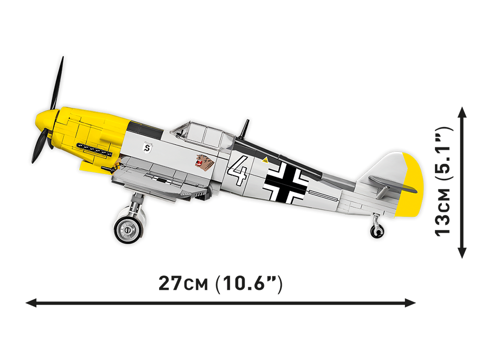 COBI - Konstruktorius Messerschmitt Bf 109 E-3, 1/32, 5727 8 COBI - Konstruktorius Messerschmitt Bf 109 E-3, 1/32, 5727 8