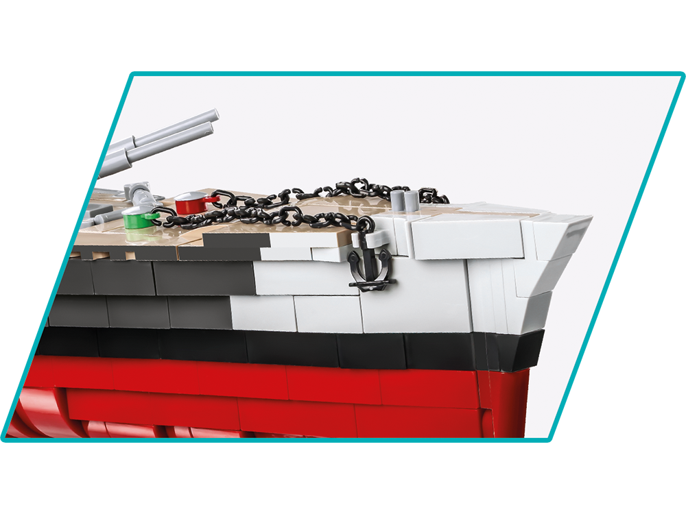 COBI - Конструктор Battleship Tirpitz, 1/300, 4839 8 COBI - Конструктор Battleship Tirpitz, 1/300, 4839 8
