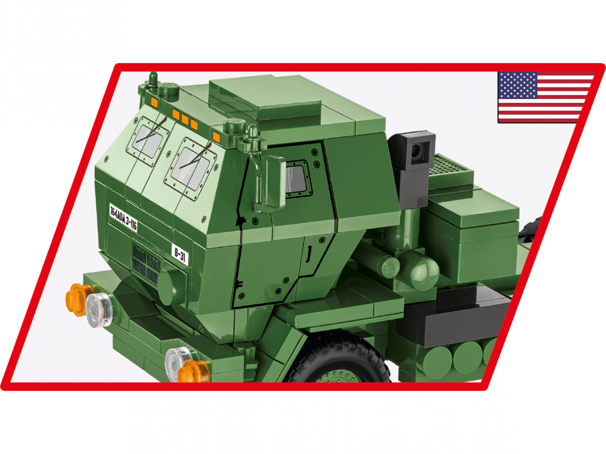 COBI - Konstruktors M142 Himars, 1/35, 2626 4 COBI - Konstruktors M142 Himars, 1/35, 2626 4