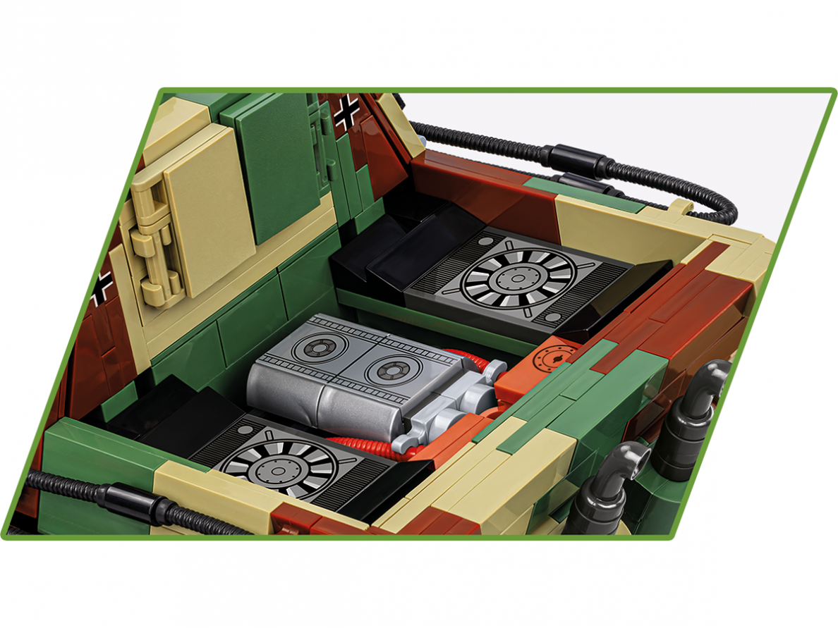 COBI - Konstruktors Sd.Kfz. 186 - Jagdtiger, 1/28, 2580 5 COBI - Konstruktors Sd.Kfz. 186 - Jagdtiger, 1/28, 2580 5