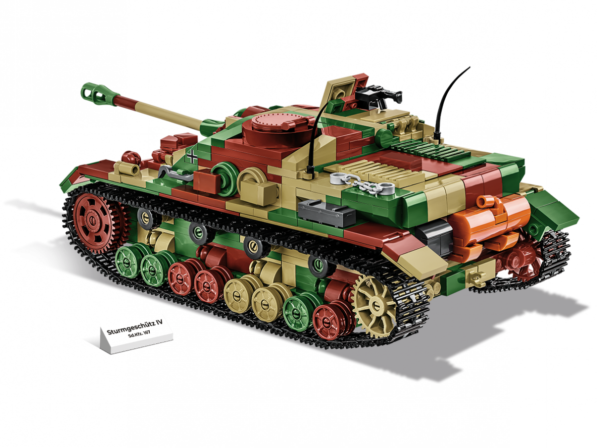 COBI - Конструктор Sturmgeschütz IV Sd.Kfz.167, 1/28, 2576 2 COBI - Конструктор Sturmgeschütz IV Sd.Kfz.167, 1/28, 2576 2