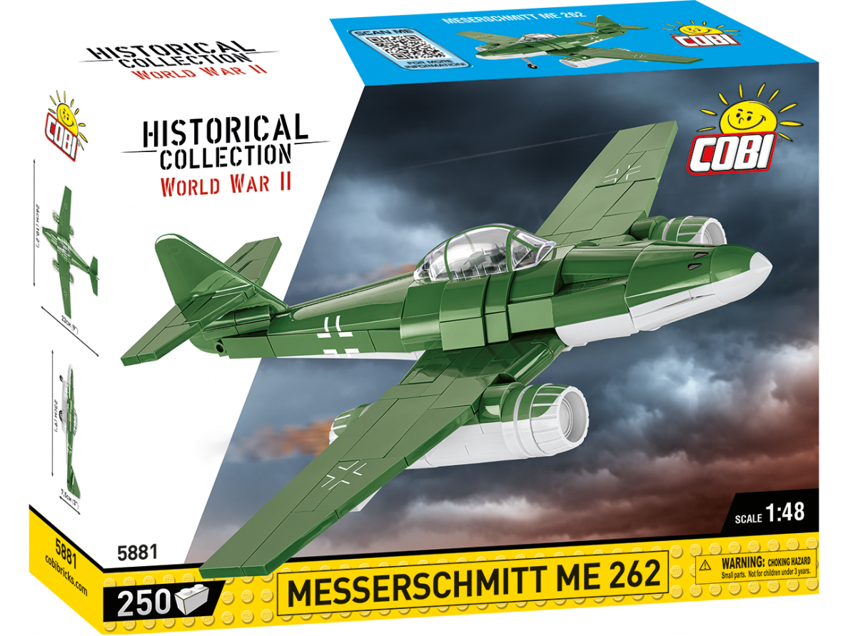 COBI - Konstruktors Messerschmitt Me262, 1/48, 5881 COBI - Konstruktors Messerschmitt Me262, 1/48, 5881