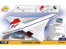 COBI - Konstruktorius Concorde G-BBDG, 1/95, 1917
