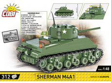 COBI - Constructor Sherman M4A1, 1/48, 2715