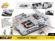 COBI - Konstruktorius Panzer VIII Maus, 1/28, 2559