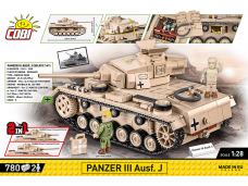 COBI - Konstruktorius Panzer III Ausf. J, 1/28, 2562