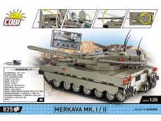 COBI - Konstruktors Merkava Mk. 1/2, 1/35, 2621