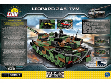 COBI - Konstruktorius Leopard 2A5 TVM, 1/35, 2620
