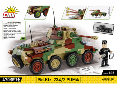 COBI - Konstruktors Sd.Kfz. 234/2 Puma, 1/35, 2287