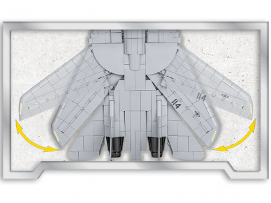 COBI - Konstruktorius F-14A Tomcat™, 1/48, 5811A 4