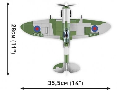 COBI - Konstruktorius Supermarine Spitfire Mk.VB, 1/32, 5725 8