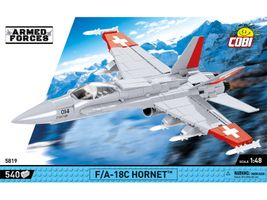 COBI - Конструктор F/A-18C Hornet Swiss Air Force, 1/48, 5819