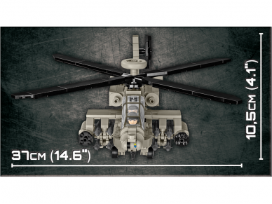 COBI - Konstruktorius AH-64 Apache, 1/48, 5808 7