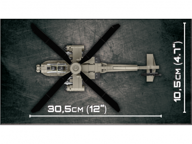 COBI - Plastkonstruktorid AH-64 Apache, 1/48, 5808 8